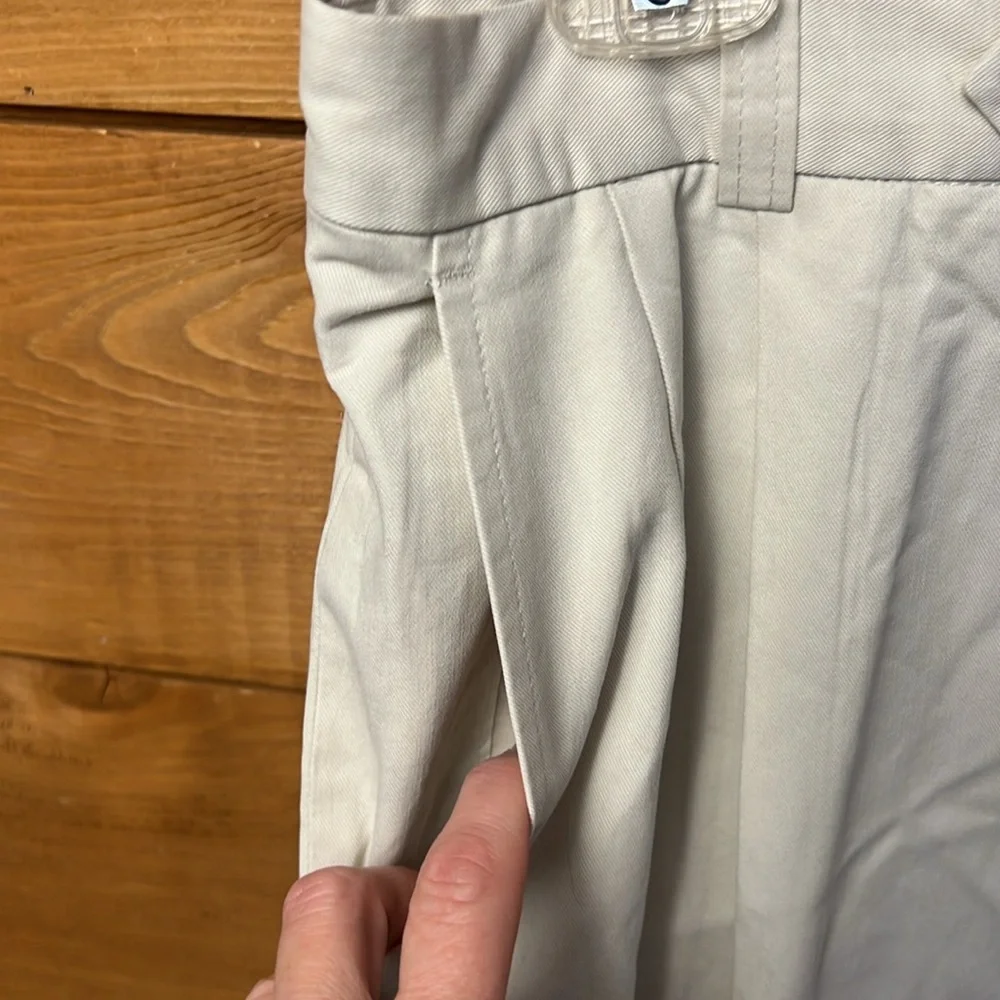 Ballin Relax Pleated Cotton/Lyocell Chino Style Pants. Men 34x28 business casual